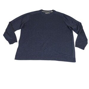 Tommy Bahama IslandZone Crewneck Pullover Knit Sweater Blue Men Size XXXL